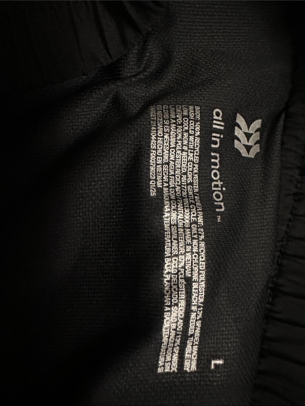 all in motion Black Running Shorts - Picture 4 of 5